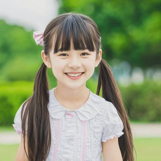 小女孩梳頭發型即簡單又好看，小女孩簡單又好看梳頭發型精選