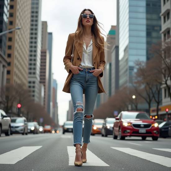 牛仔褲配什么鞋好看，牛仔褲配鞋時尚搭配指南