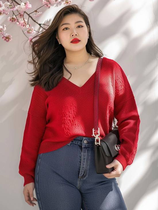 上身胖下身瘦穿什么衣服好看，上身胖下身瘦的蘋(píng)果型身材遮肉顯瘦穿搭指南