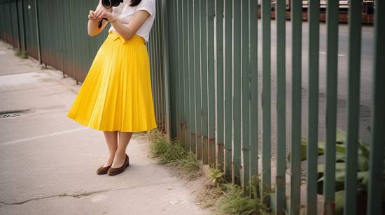 黃色裙子搭配什么鞋子好看，黃色裙子最佳鞋子搭配指南