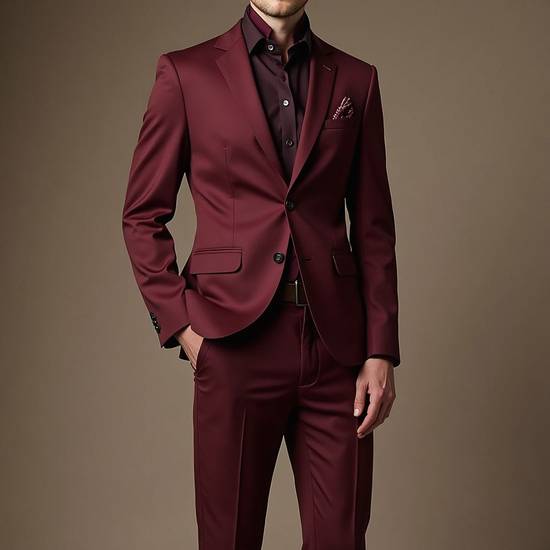 酒紅色上衣配什么顏色褲子,酒紅色上衣褲子顏色搭配精選