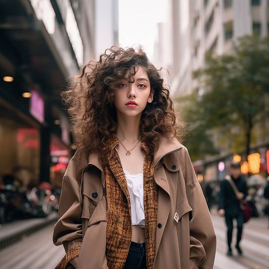 羊毛卷發型適合什么臉型，羊毛卷發型適配臉型指南