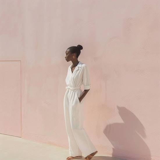 皮膚黑穿什么顏色的衣服顯白，深膚色顯白穿搭指南：優選色彩提升氣色